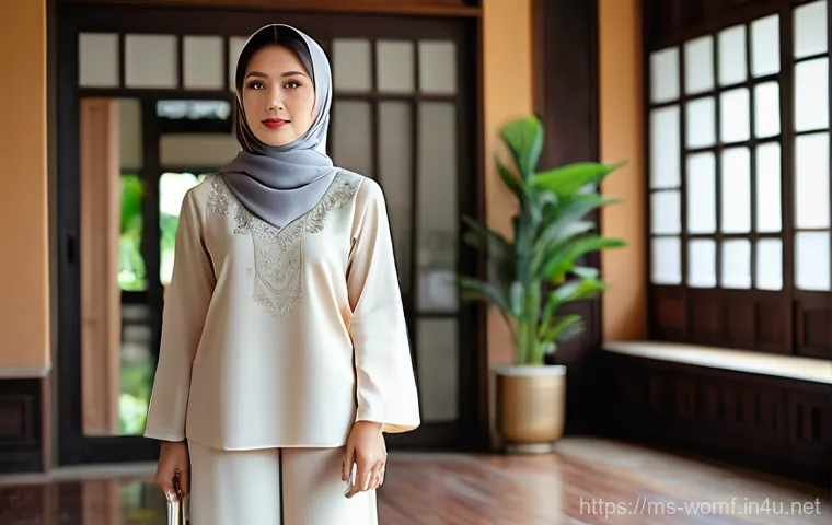 여성 패션의 계절별 트렌드 - **Prompt:** A stylish and charismatic Malaysian woman attending a semi-formal event in a modern art ... 여성 패션의 계절별 트렌드 - **Prompt:** A stylish and charismatic Malaysian woman attending a semi-formal event in a modern art ...