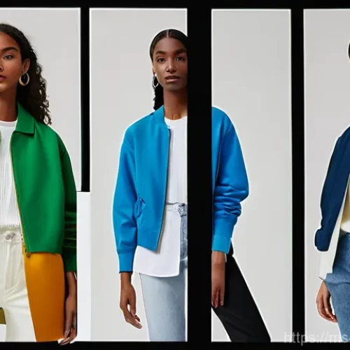 Home 28 페미닌룩 트렌드 분석 - Here are three detailed image prompts in English, designed to generate images that align with the pr...