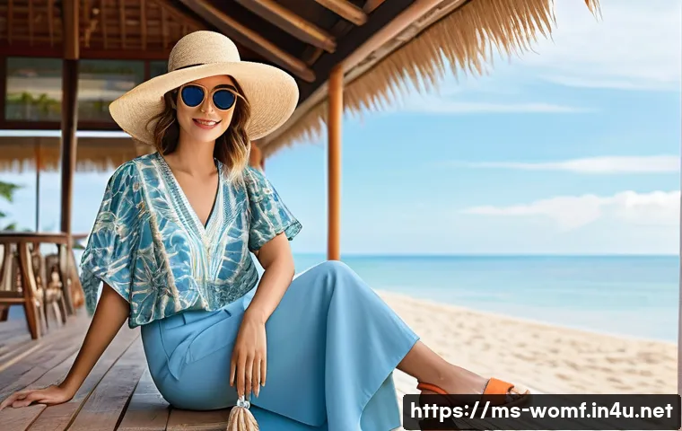 여름 비치웨어 스타일 관련 이미지 2